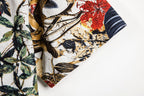 Slim shirt men contrast color printing shirt men-HighTouch