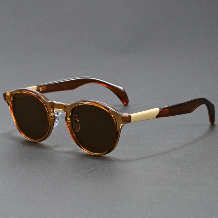 Unisex UV400 Retro Round Sunglasses – Adjustable Fit