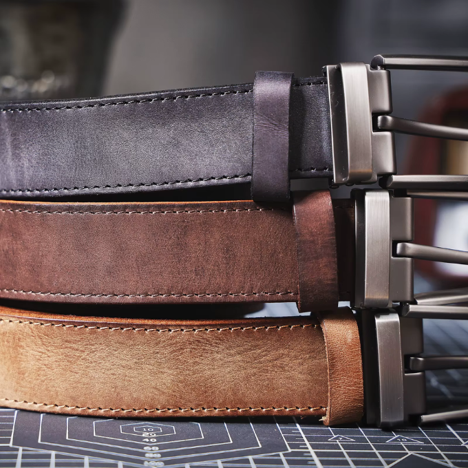 Men's Full-Grain Leather Belt – Buckhorn