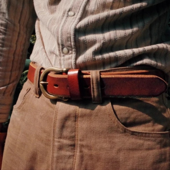 Men's Full-Grain Leather Belt – Ironhide