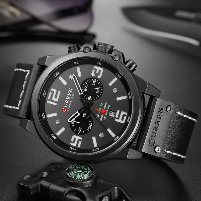 The Hudson Classic Wristwatch - Timeless Stainless Steel Dress Watch