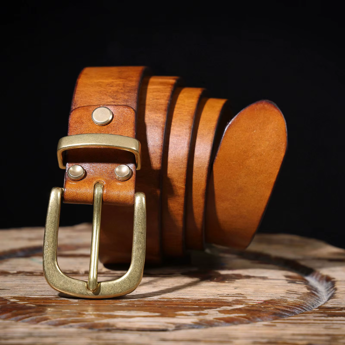Men's Full-Grain Leather Belt – Harlan