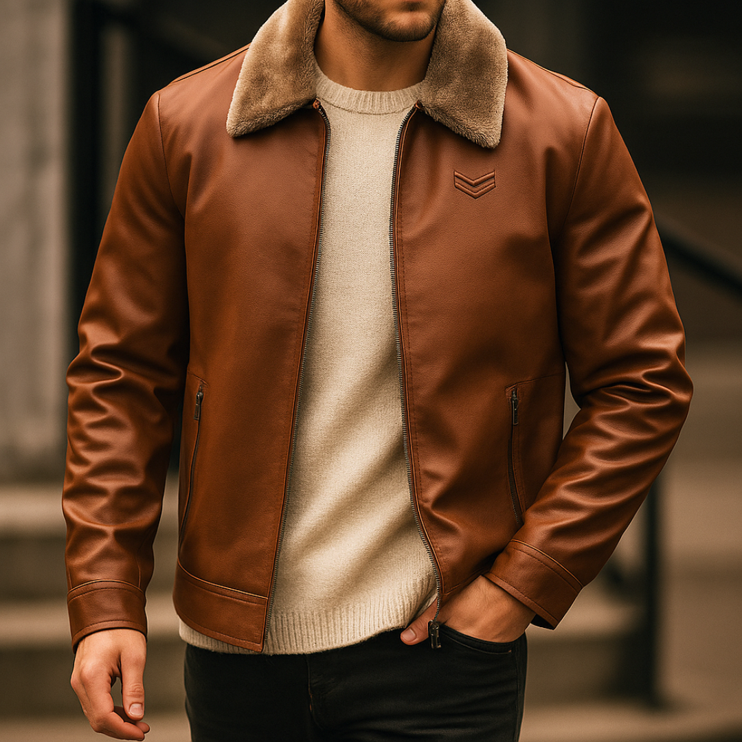 Men's Flight Jacket – Classic Casual Outerwear