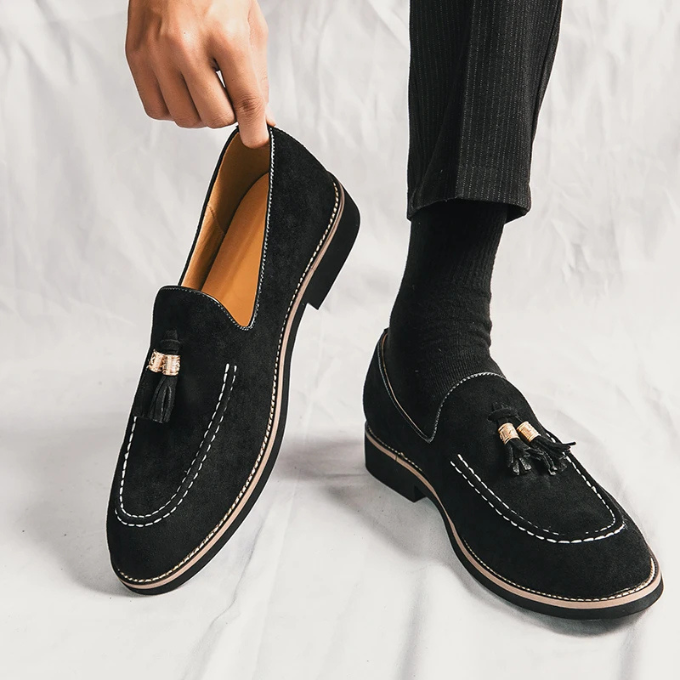 Men’s Velvet Loafers – Elegant Slip-On Style