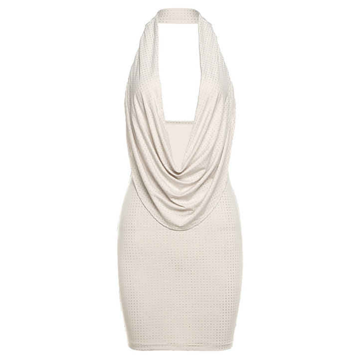 Halter Backless Sheath Dress UK-HighTouch