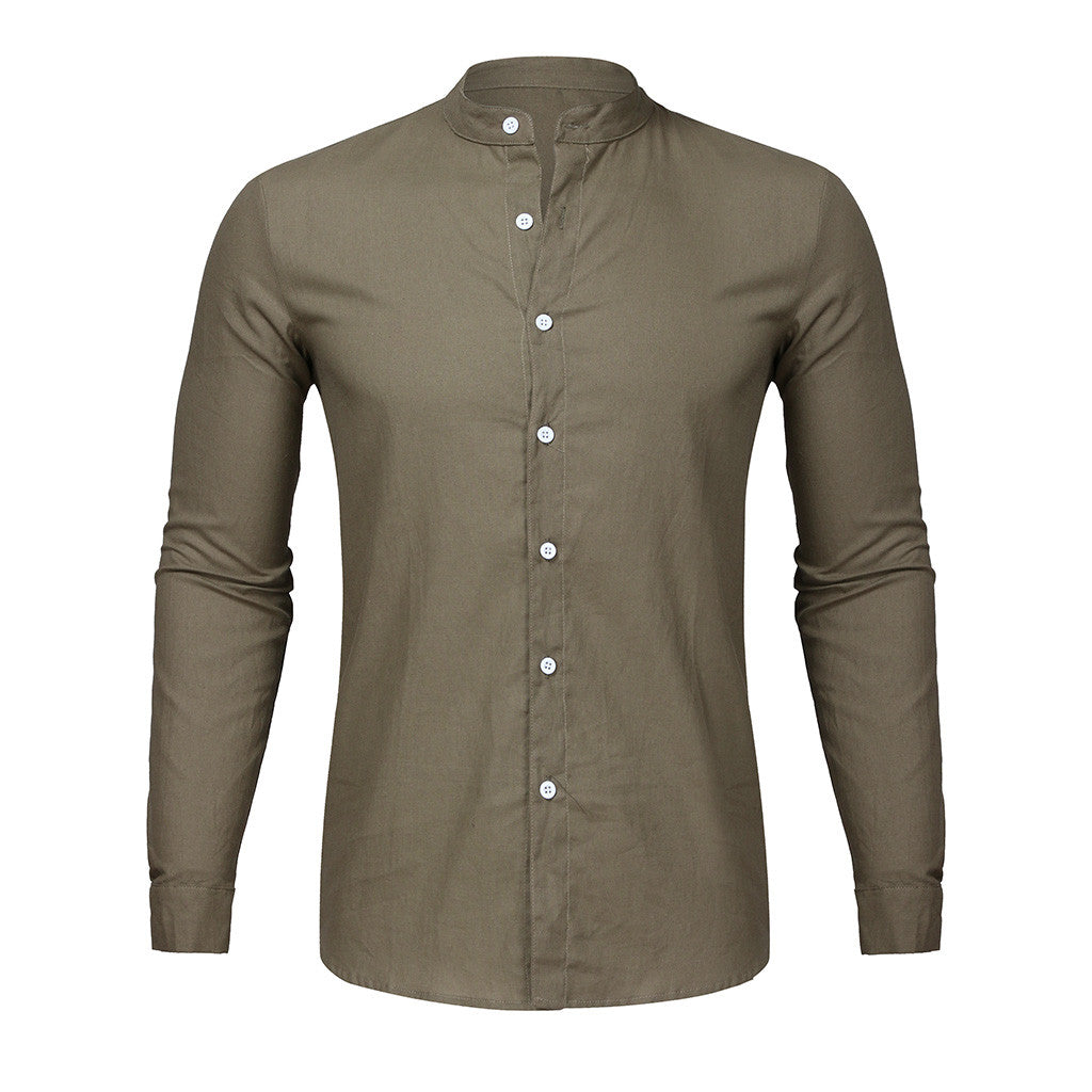 Cardigan long sleeve shirt men-HighTouch