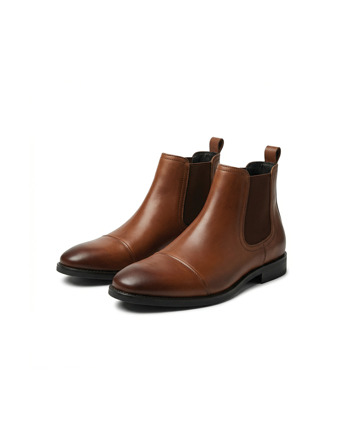 Men's Leather Chelsea Boots – Crawford