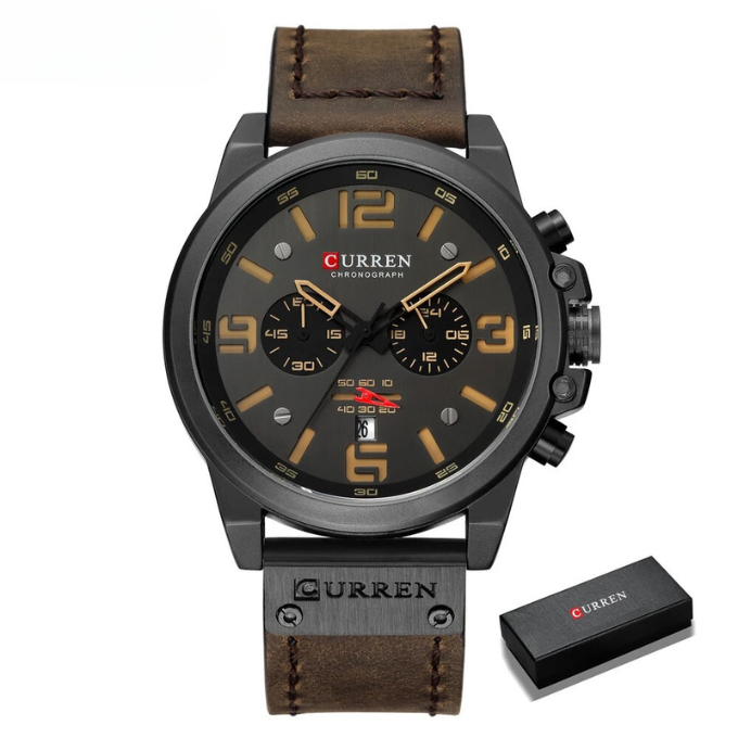 The Hudson Classic Wristwatch - Timeless Stainless Steel Dress Watch