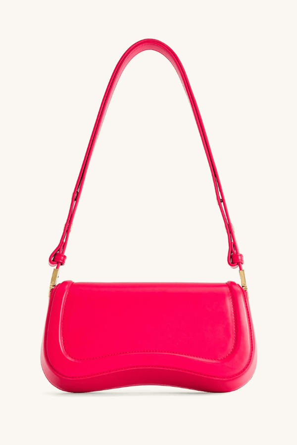 Sabine Shoulder Bag - PU Leather Sleek Buckle Design