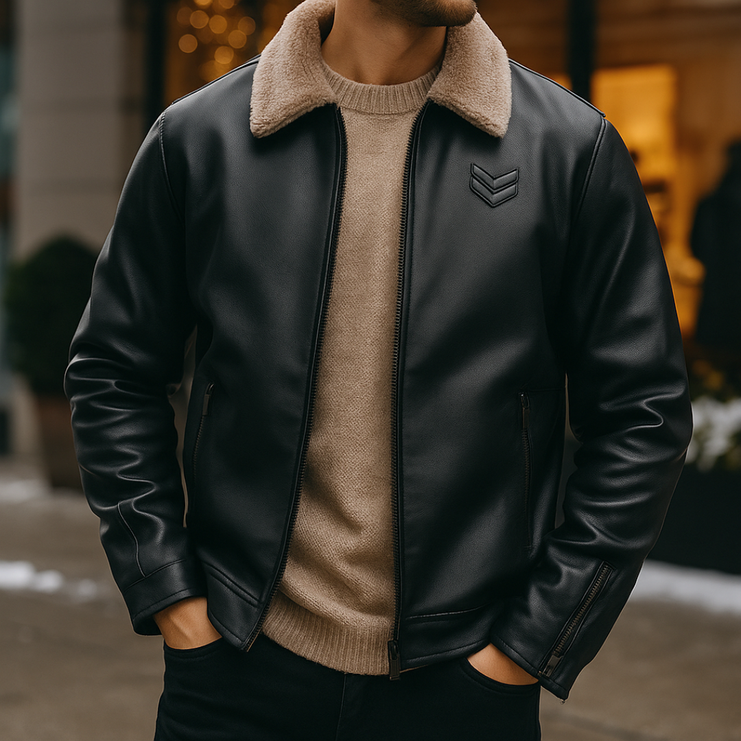Men's Flight Jacket – Classic Casual Outerwear