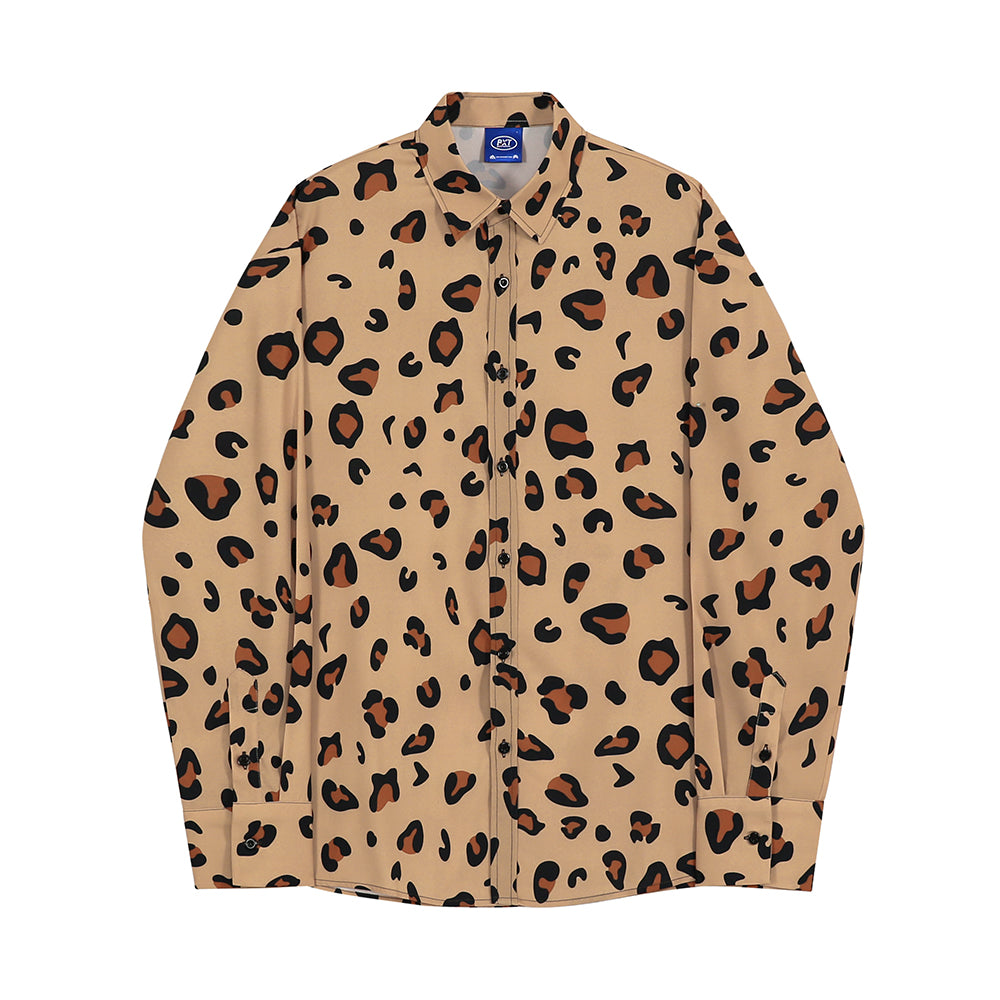 Leopard Shirt Men s-HighTouch