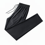 Men's Casual Ice Silk Pants – Loose Sports Pants-HighTouch