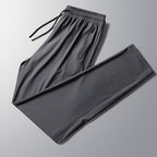 Men's Casual Ice Silk Pants – Loose Sports Pants-HighTouch