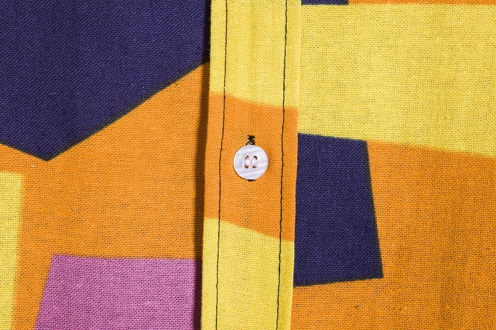 Men s Geometric Print Shirt-HighTouch