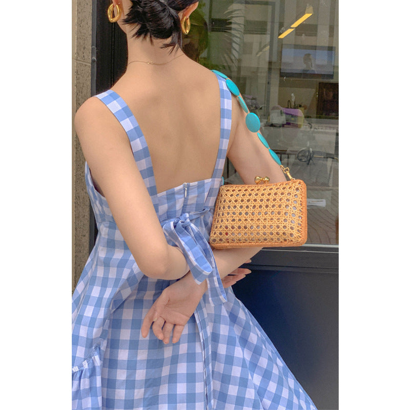 Women’s Square Neck Sleeveless Long Dress – Elegant Basic Maxi Dress-HighTouch