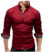 Classic Inner Slim Men Shirt – Cotton Polyester-HighTouch