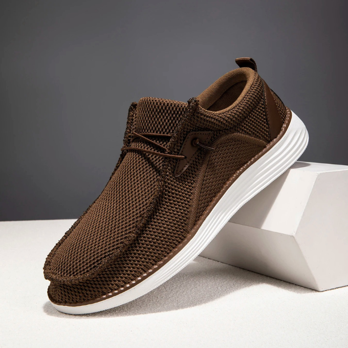 Men’s Leather Penny Loafers | Classic Slip-On Business Dress Shoes