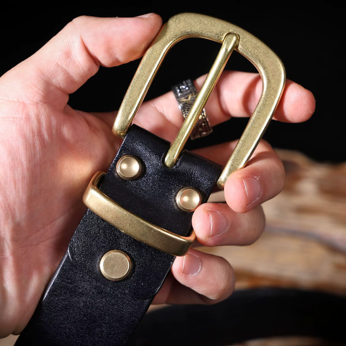Men's Full-Grain Leather Belt – Harlan