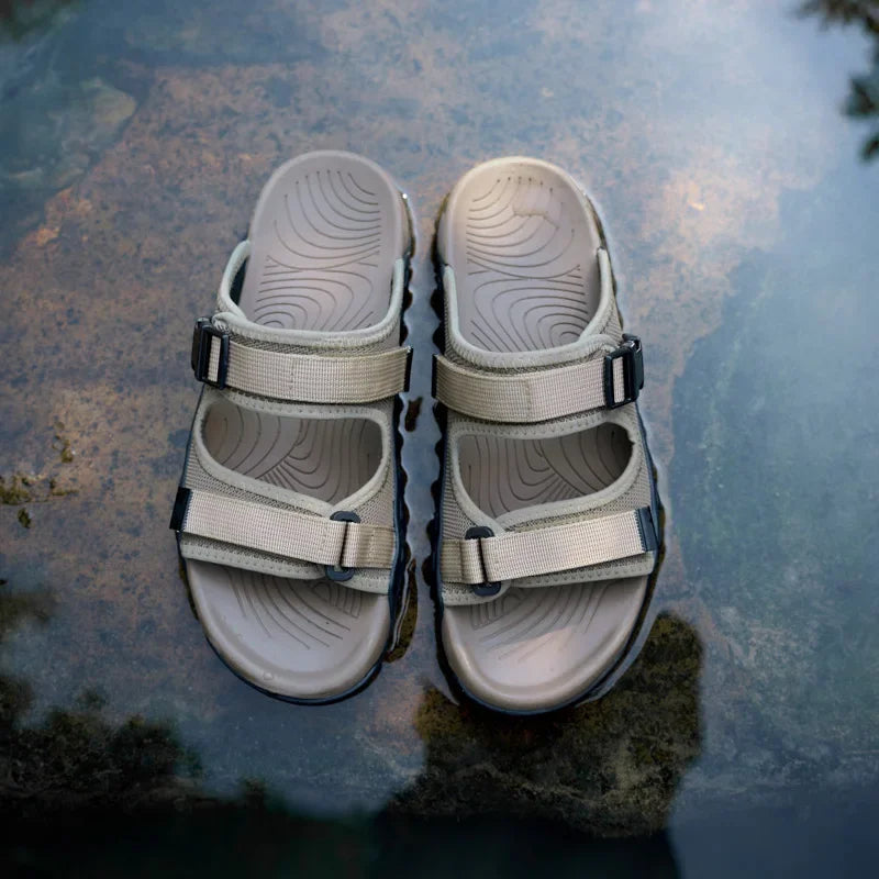 Men's Leather Outdoor Hiking Sports Sandals