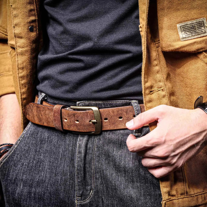 Men's 100% Cowhide Leather Belt | Italian Handmade