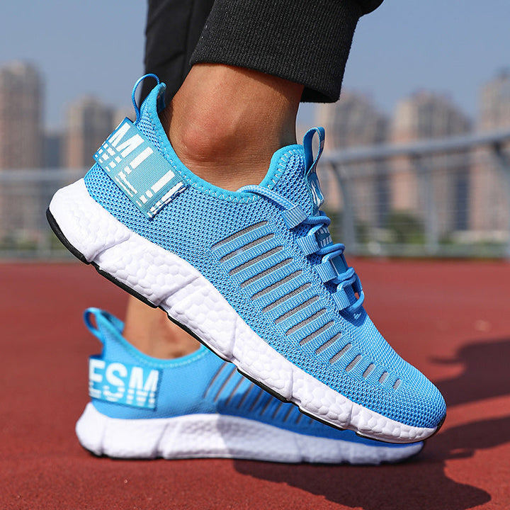 Men's Wide Fit Orthopedic Trainers - Arch Support Walking Sneakers
