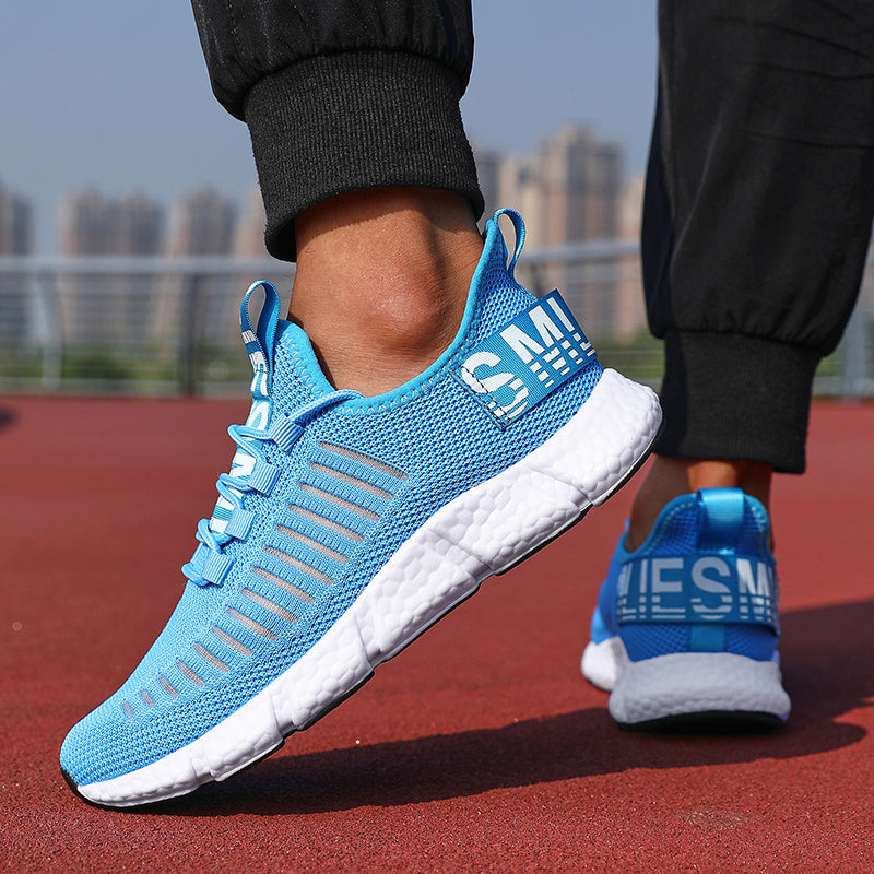 Men's Wide Fit Orthopedic Trainers - Arch Support Walking Sneakers