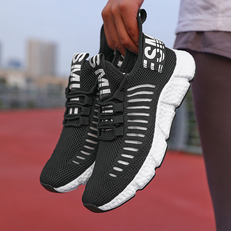 Men's Wide Fit Orthopedic Trainers - Arch Support Walking Sneakers