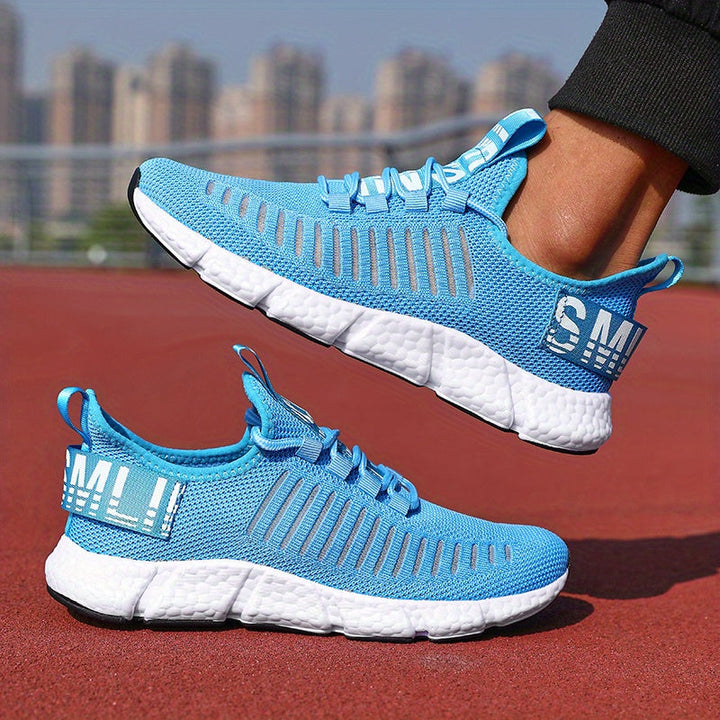 Men's Wide Fit Orthopedic Trainers - Arch Support Walking Sneakers