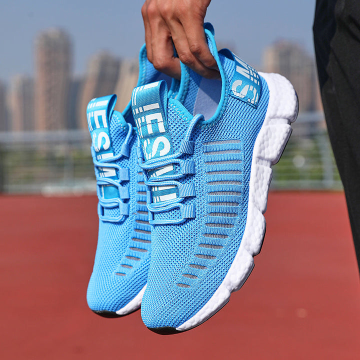 Men's Wide Fit Orthopedic Trainers - Arch Support Walking Sneakers