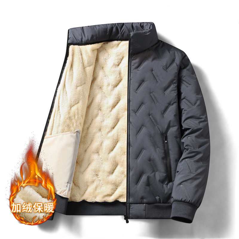 Berber Fleece Katoenen Winterjas