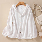 Miri | Relaxed Hooded Shirt