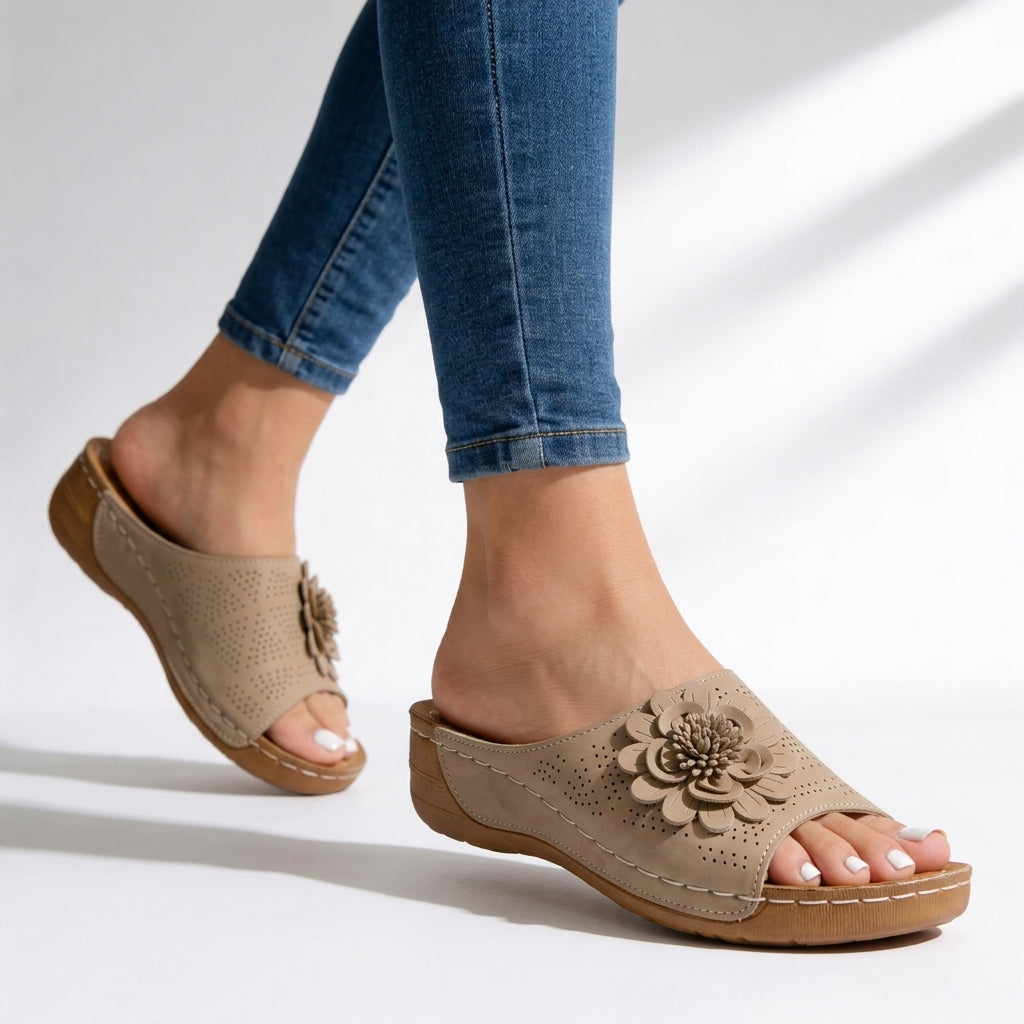 Women's Floral Orthopedic Sandals