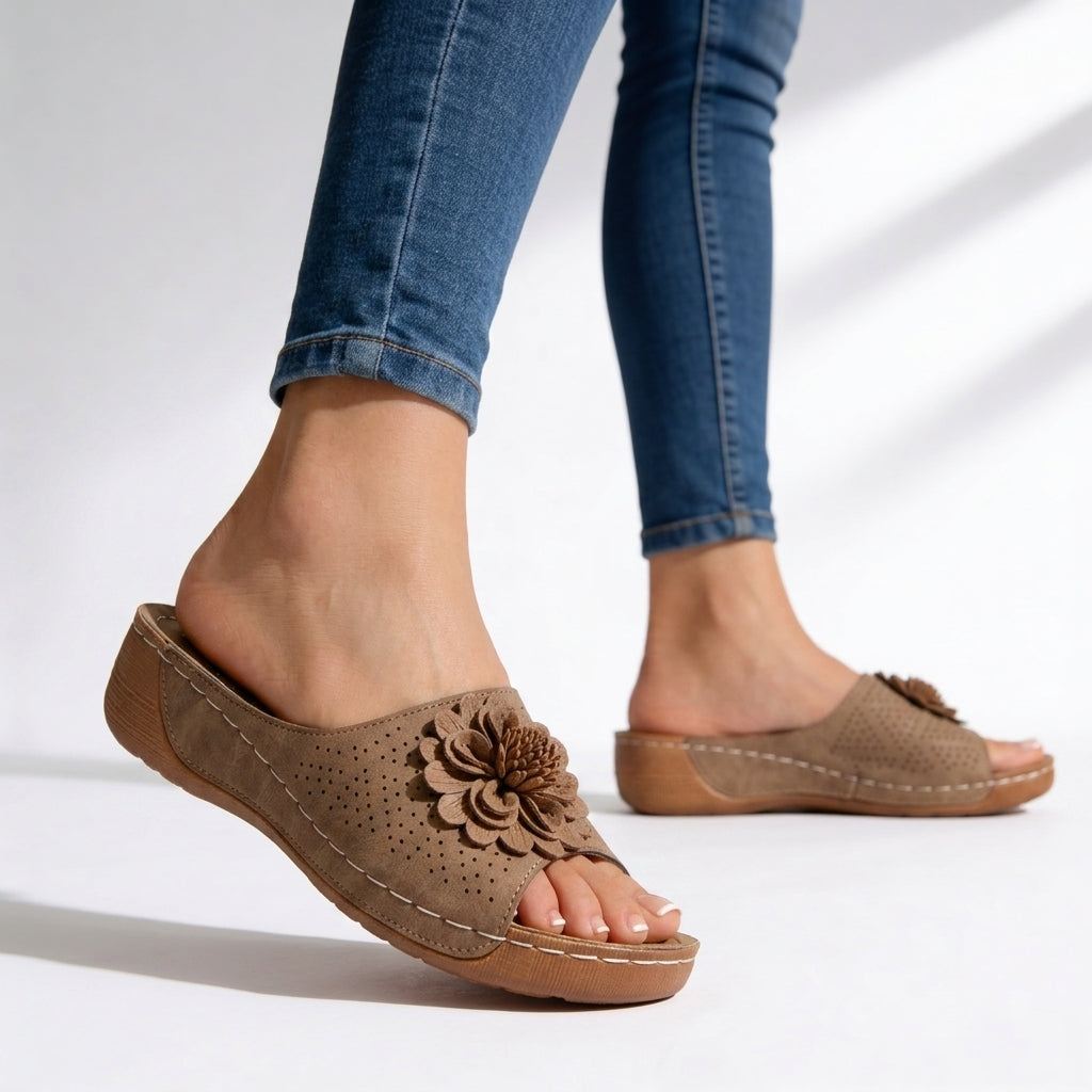 Women's Floral Orthopedic Sandals
