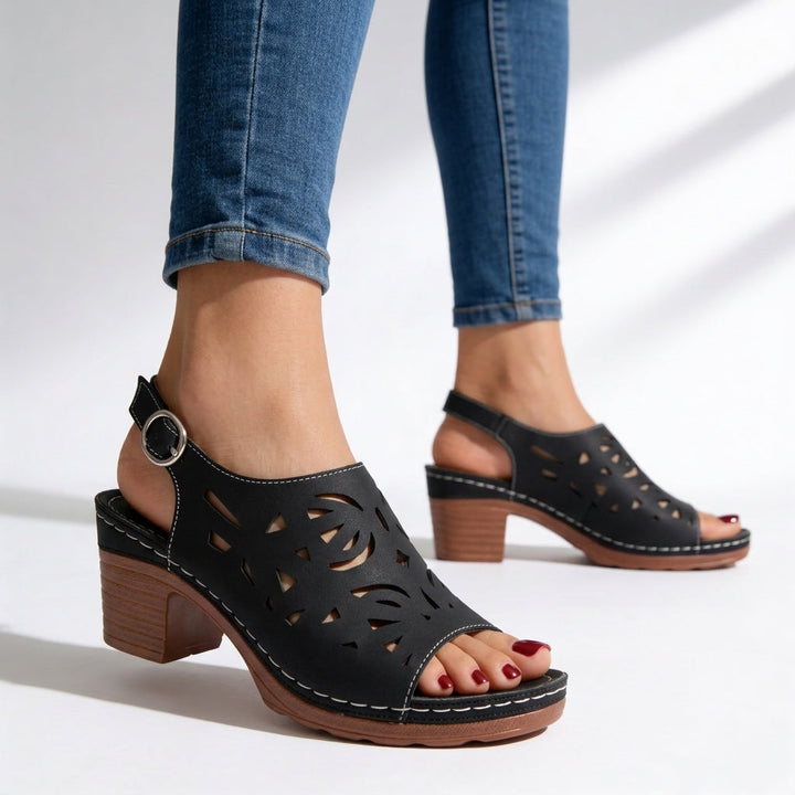 Women's Orthopedic Block Heel Sandals