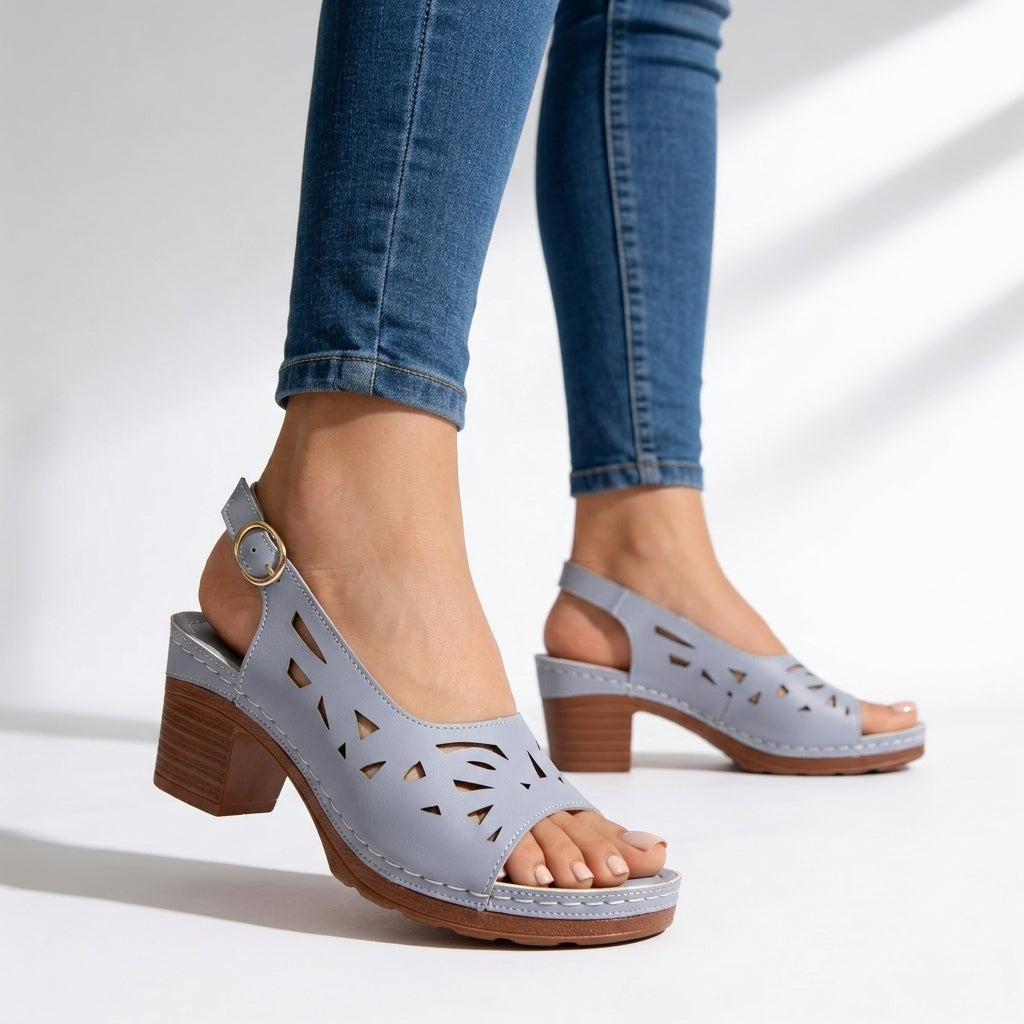 Women's Orthopedic Block Heel Sandals