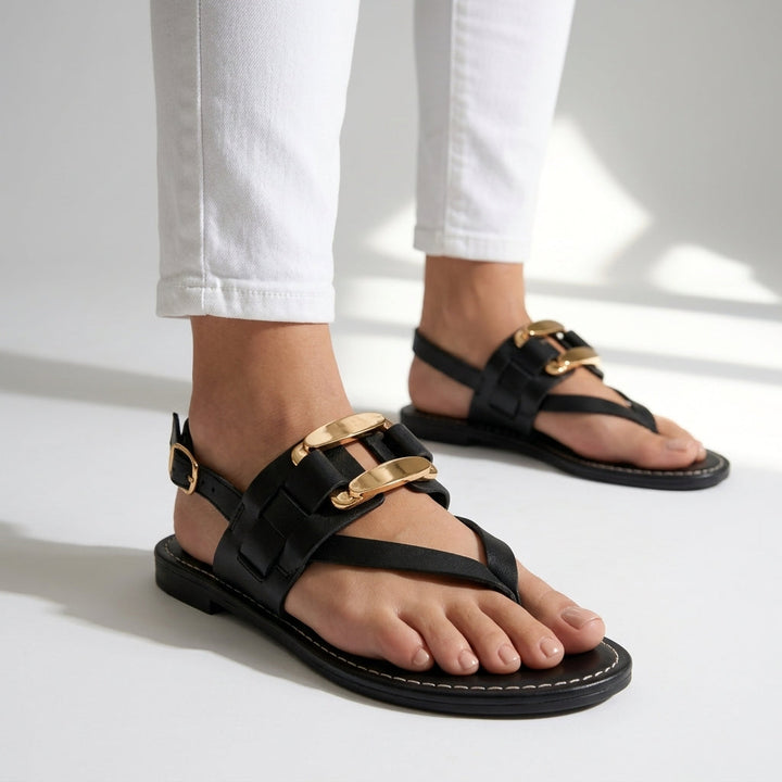 Women's Orthopedic Leather Sandals Comfortable Support