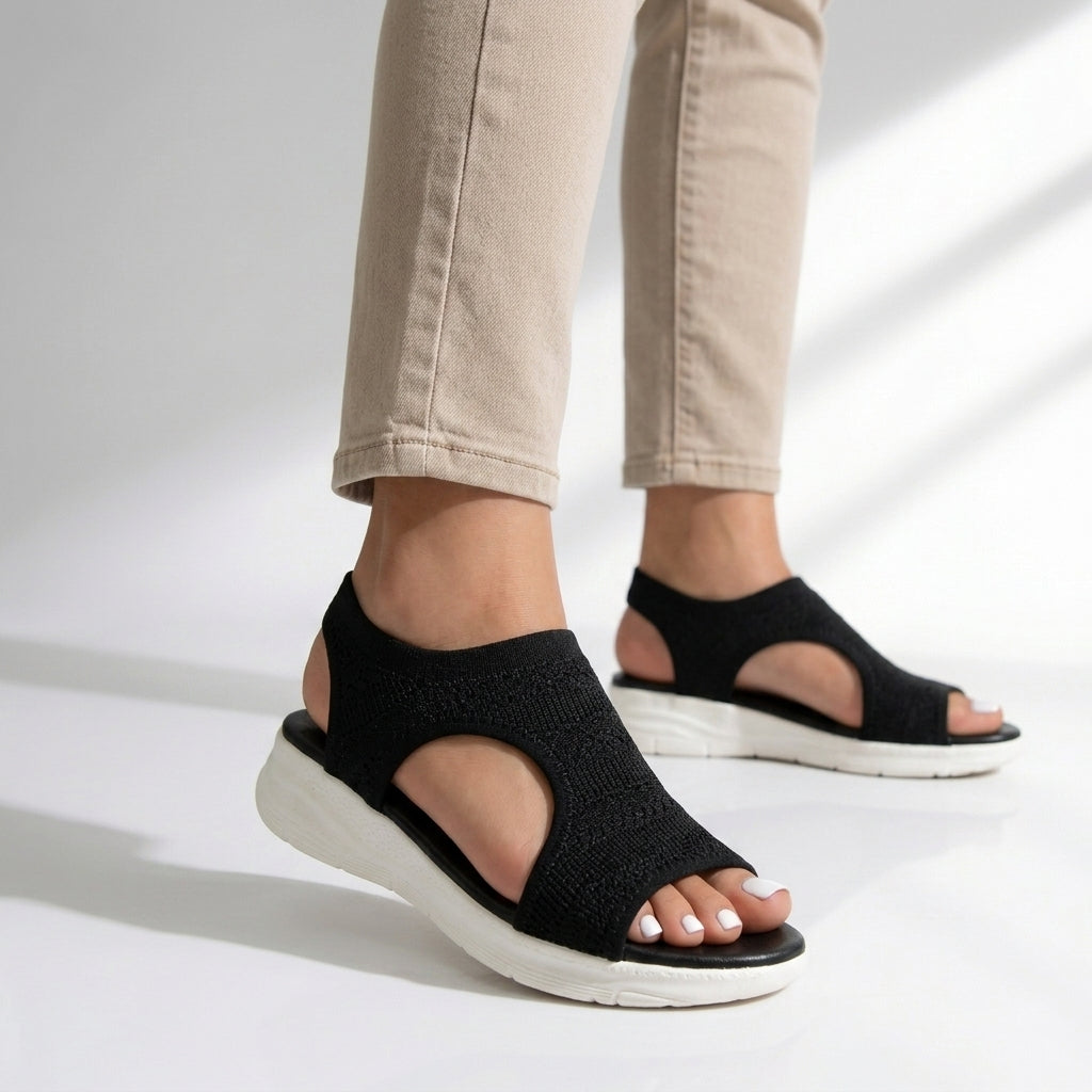 Juliette Orthopedic Knit Sandals - Women's Comfort Shoes