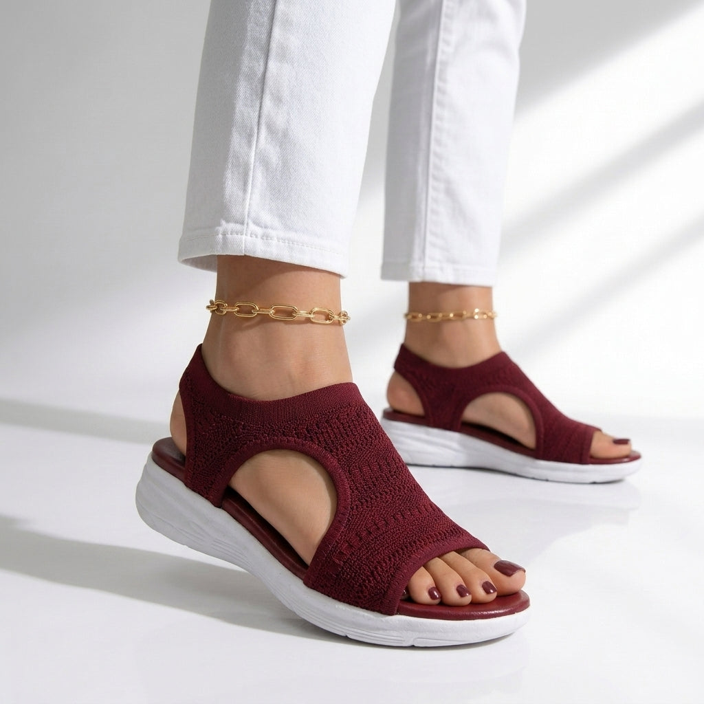 Juliette Orthopedic Knit Sandals - Women's Comfort Shoes