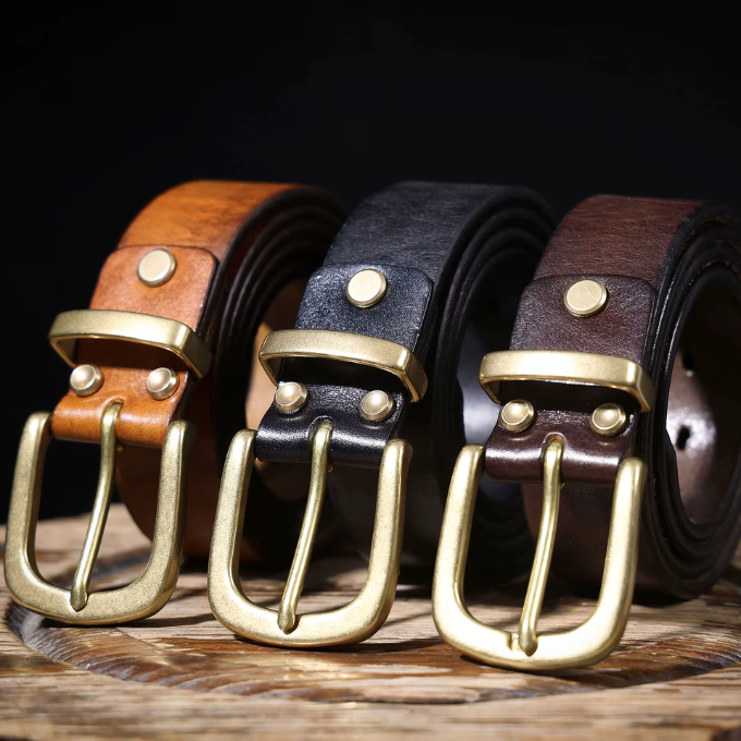 Men's Full-Grain Leather Belt – Harlan