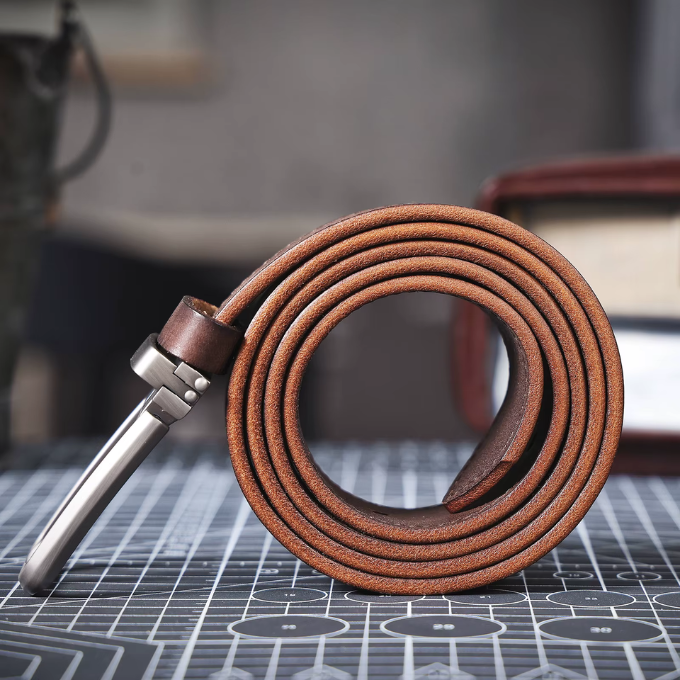 Men's Full-Grain Leather Belt – Buckhorn