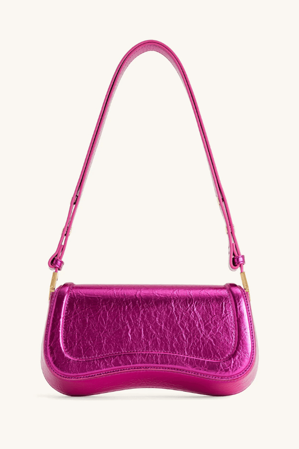 Sabine Shoulder Bag - PU Leather Sleek Buckle Design