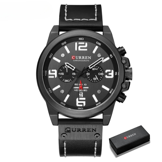 The Hudson Classic Wristwatch - Timeless Stainless Steel Dress Watch