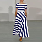 Chic Striped Dress for Any Occasion-HighTouch