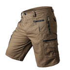 Men's Fashion Simple Multi-pocket Cotton Pants-HighTouch