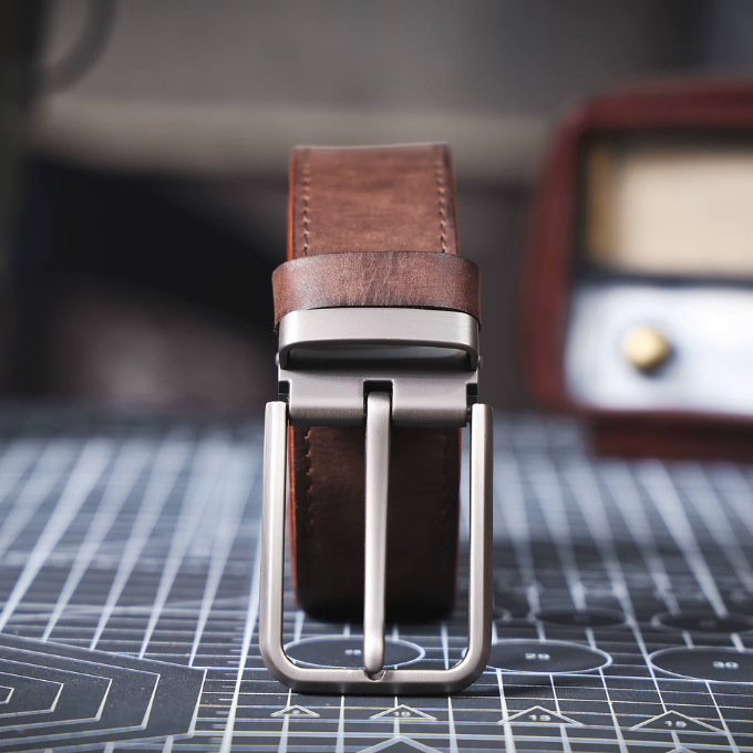 Men's Full-Grain Leather Belt – Buckhorn