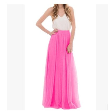 Women Maxi Long Skirt-HighTouch