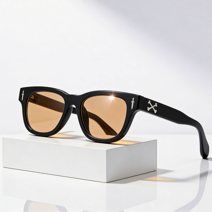 Men's Lexon Cross Sunglasses – Retro UV400 Shades