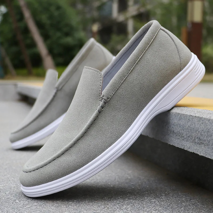 Men's Suede Loafers – Premium Comfort