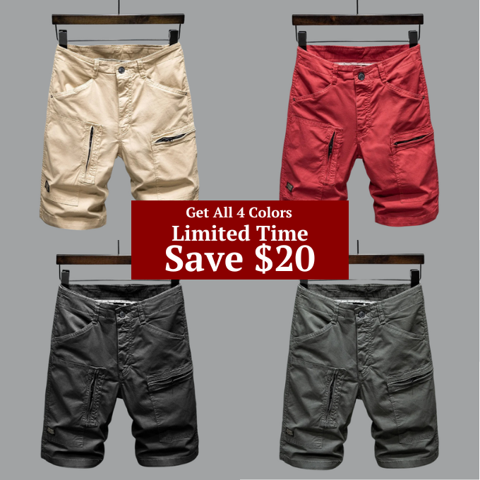 Men's Summer  Cargo Shorts
