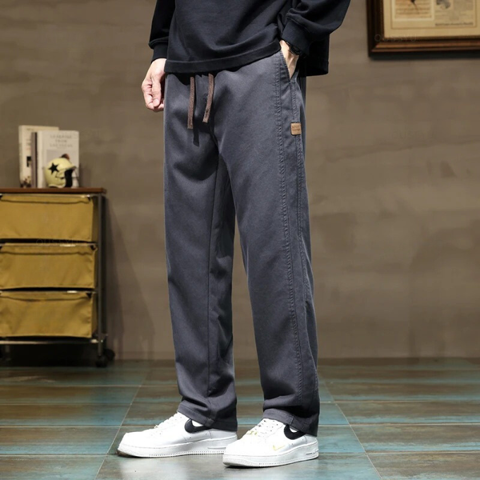 Men's Relaxed Drawstring Pants for Everyday Comfort
